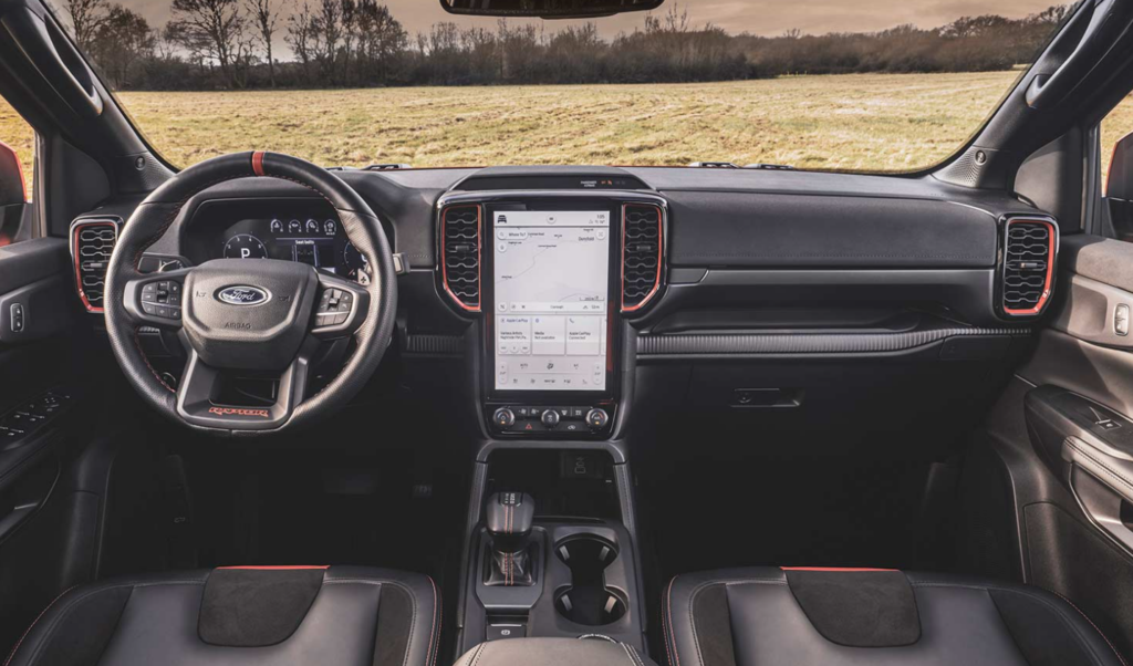 2025 Ford Ranger Raptor Interior